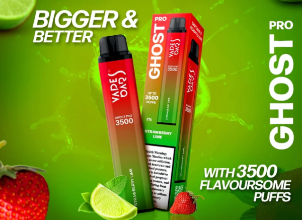 Ghost Pro Strawberry Lime 3500puffs